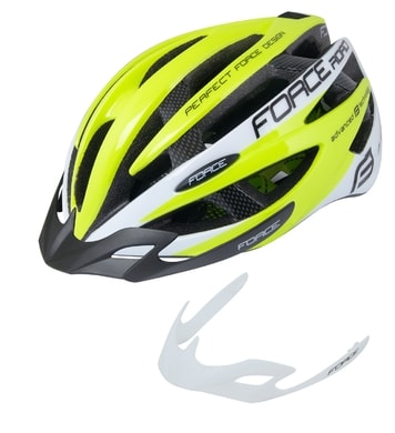 FORCE ROAD JUNIOR, fluo-bílá