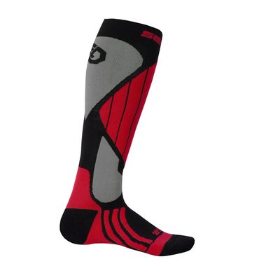 SENSOR PONOŽKI SNOW PRO black/red/grey