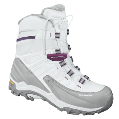 MAMMUT Blackfin High WP - women's hiking boots white / grey