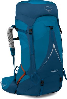 OSPREY ATMOS AG LT 50, night shift/scoria blue