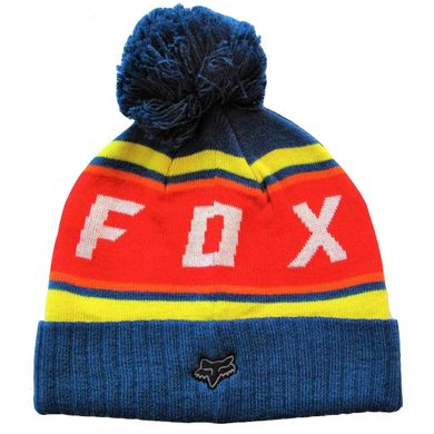 FOX Black Diamond Pom Beanie Dusty Blue