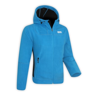 NORDBLANC NBWFM2674 AZR - pánská mikina tecnopolar fleece s kapucí