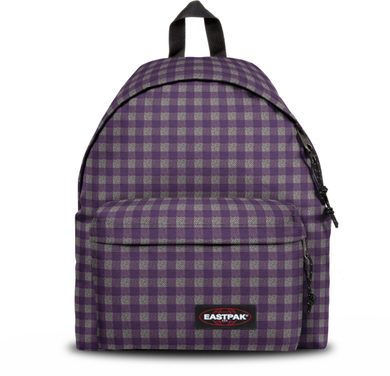 EASTPAK Padded PAK'R Checksange Purple 24 l - městský batoh