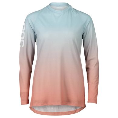 POC W's Essential MTB Lite LS Jersey Gradient Rock Salt