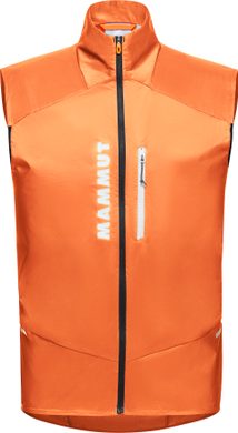 MAMMUT Aenergy TR WB Hybrid Vest Men, dark tangerine-black