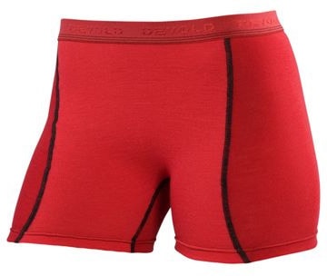 DEVOLD Multi Sport Woman Boxer dark red/red