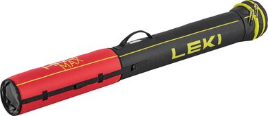 LEKI Cross Country Tube Bag (big), bright red-black-neonyellow