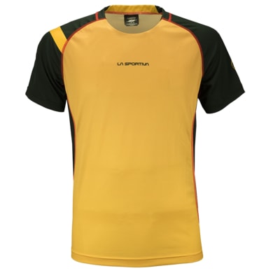 LA SPORTIVA Apex T-Shirt S Men black/yellow