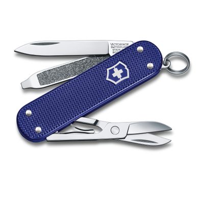 VICTORINOX 0.6221.222G Classic SD Alox Colors, 58 mm, Night Dive