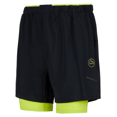 LA SPORTIVA Trail Bite Short M Black/Lime Punch