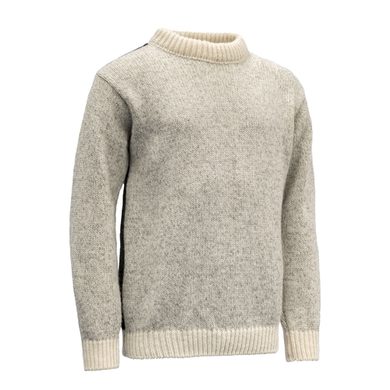 DEVOLD Nansen sweater crew neck, GREY/ANTHRACITE/OFFW
