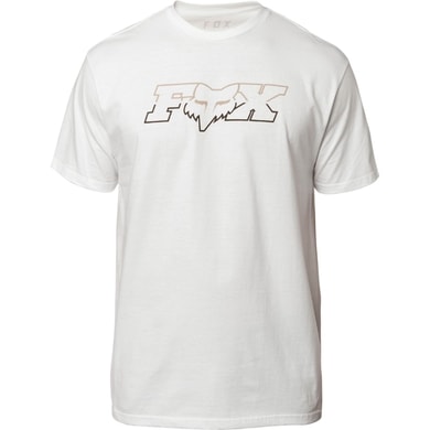 FOX Duel Head Basic Tee optic white