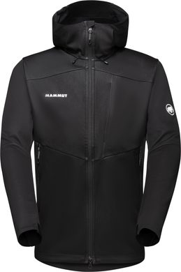 MAMMUT Ultimate VII SO Hooded Jacket Men, black