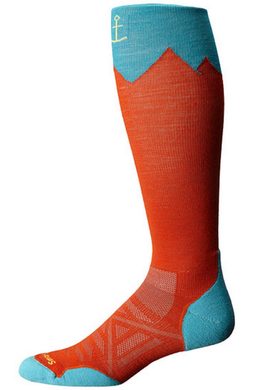 SMARTWOOL PHD ALPINIST bright orange