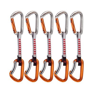 MAMMUT 5er Pack Wall Key Lock Express Sets 10 cm silver-orange