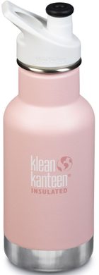 KLEAN KANTEEN Insulated Kid Classic w/Kid Sport Cap 3.0 355 ml, ballet slipper matte