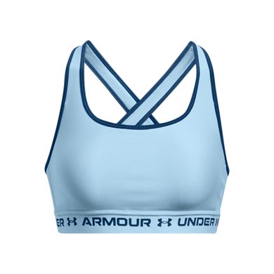 UNDER ARMOUR Crossback Mid Bra-BLU