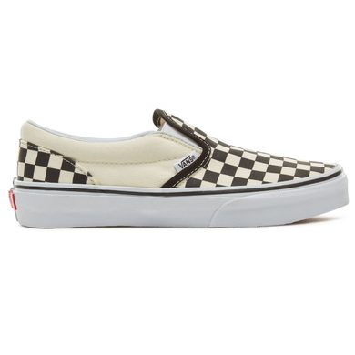 VANS KIDS CHECKERBOARD CLASSIC SLIP-ON SHOES (4-8 years) (Checkerboard) Black/White