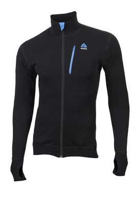 ACLIMA DoubleWool Jacket, Jet Black/Tornado/BrilliantBlue, Man