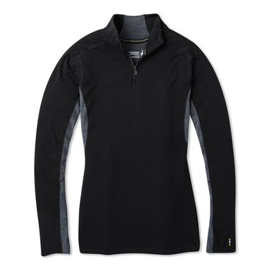 SMARTWOOL M MERINO SPORT 250 LS 1/4 ZIP black