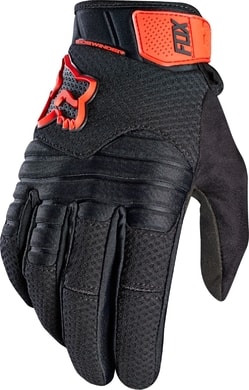 FOX Sidewinder Polar Black/Red - pánské sjezdové rukavice