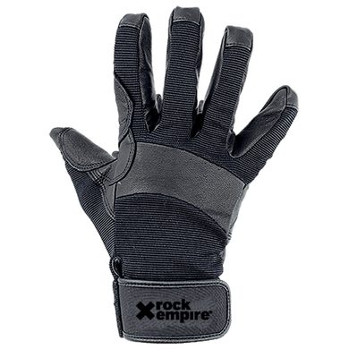 ROCK EMPIRE Worker gloves Black series černá