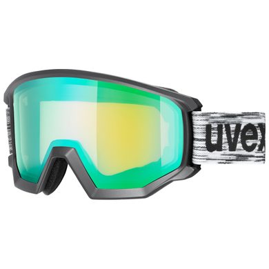 UVEX ATHLETIC FM, black/green dl/green-lgl