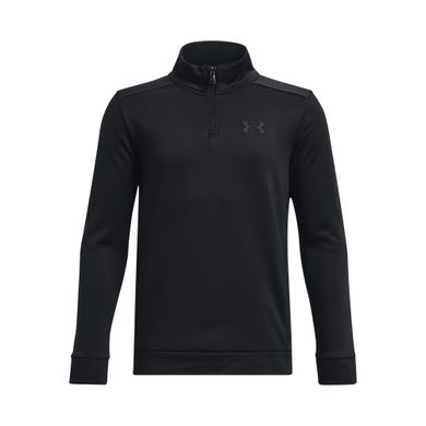 UNDER ARMOUR UA Armour Fleece 1/4 Zip Kid, Black