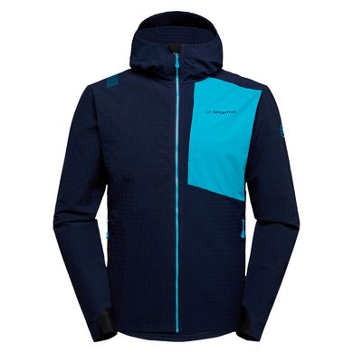 LA SPORTIVA Descender Storm Jkt M, Deep Sea/Tropic Blue