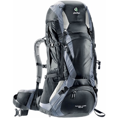 DEUTER Futura Vario 50 + 10 - turistický batoh černý