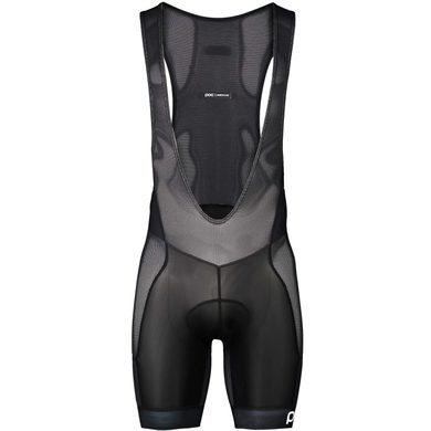 POC MTB Air Layer Bib Shorts Uranium Black