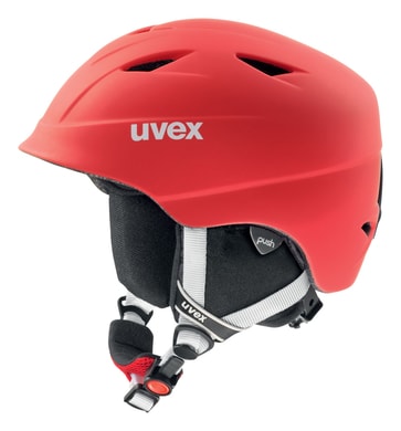 UVEX AIRWING 2 PRO red mat - červená dětská lyžařská helma