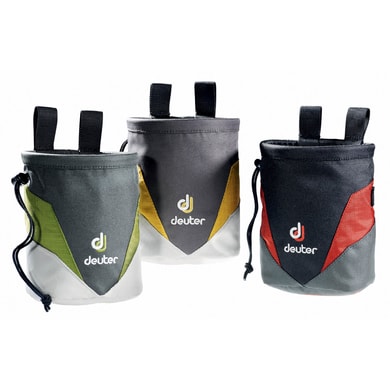 DEUTER Chalk Bag II - sáček na magnézium šedý