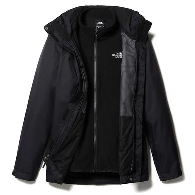 THE NORTH FACE W EVOLVE II TRICLIMATE JACKET, TNF BLK/TNF BLK