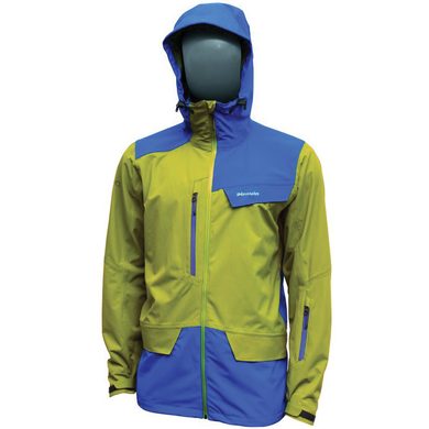 PINGUIN Freeride jacket, Blue / Yellow