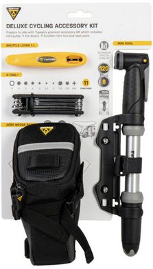 TOPEAK DELUXE CYCLING ACCESSORY KIT