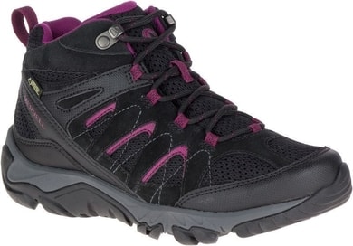 MERRELL OUTMOST MID VENT GTX black