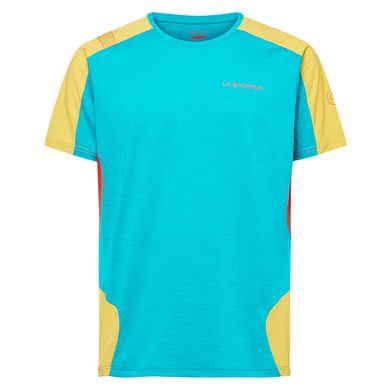 LA SPORTIVA Compass T-Shirt M, Tropic Blue/Bamboo