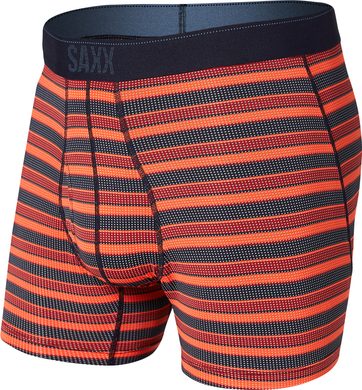 SAXX QUEST BOXER BRIEF FLY red solar stripe