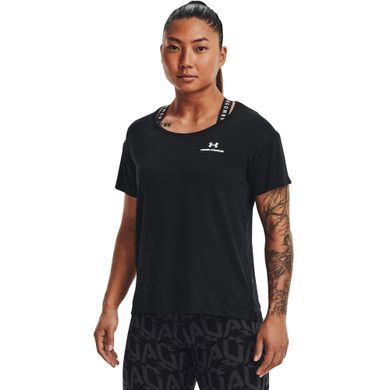 UNDER ARMOUR UA Rush Energy Core SS, Black