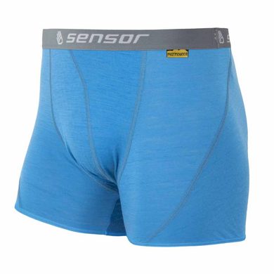 SENSOR MERINO ACTIVE men's shorts blue