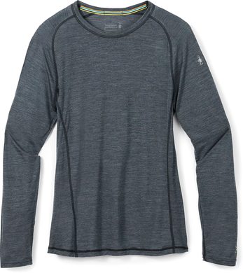 SMARTWOOL M MERINO SPORT 120ONG SLEEVE charcoal heather