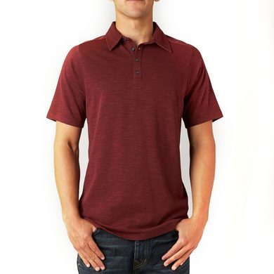 FOX 08754-171 Suspect Polo Burgundy - men's t-shirt sale