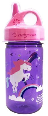 NALGENE Grip´n Gulp 350 ml Purple Pink Unicorn