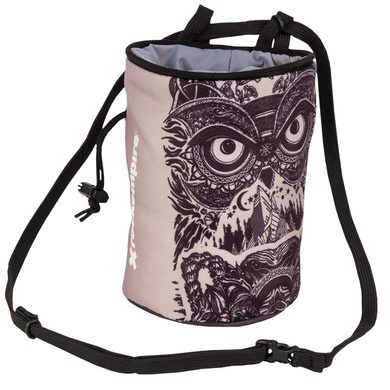 ROCK EMPIRE Chalk Bag Owl, Šedá