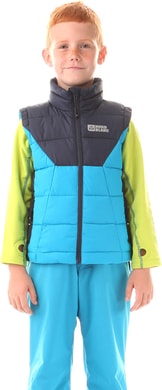 NORDBLANC NBWJK5910S AVID azure blue - children's winter vest