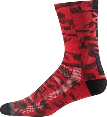 FOX 8 Creo Trail Sock Flame Red