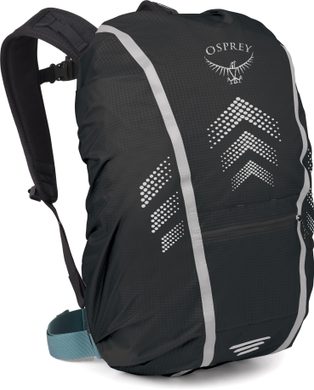 OSPREY HI-VIS COMMUTER RAINCOVER S, black