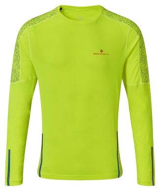 RONHILL M LIFE NIGHT RUNNER L/S, flye/fl/ref