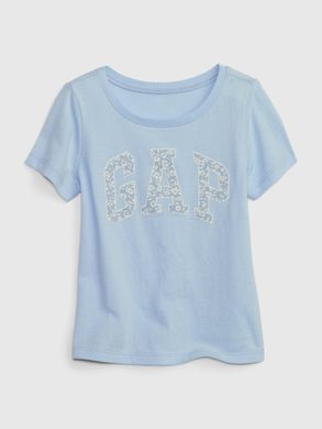 GAP 629037-01 Dětské tričko s logem Modrá